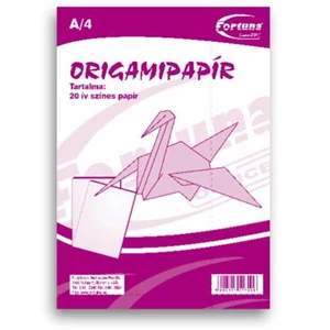Origami lapok A4 10 lap/csom színespapír 10L kivágópapír színespapír, színeslapok