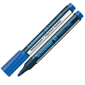 Táblamarker Schneider Maxx 290' 2-3mm kerek hegyű kék Írószerek SCHNEIDER 129003