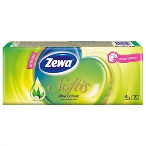Papírzsebkendő 4 rétegű, 10x9db ZEWA Softis classic KHHZ09H