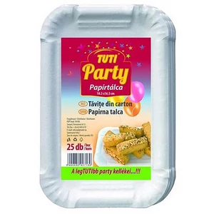 Papírtálca 10,5x16,5cm 25db TUTI Party