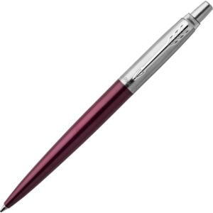 Parker Jotter golyóstoll Portobello lila tolltest 1953192 ezüst klipszes-nyomógombos toll