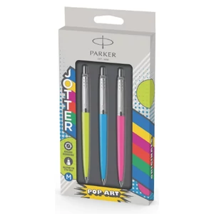 Parker Royal Jotter golyóstoll Pop Art Triolime/Sky Blue/Pink Ezüst Kli 2141359