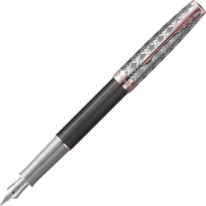 Parker Royal Sonnet töltőtoll PREMIUM 18K METÁL SZÜRKE, ARANYRÓZSASZÍN 2119788