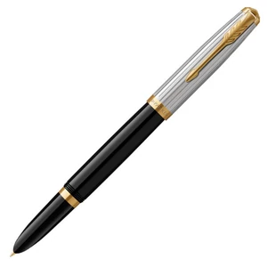 Parker Royal töltőtoll 51 Premium Fekete, Arany Klipsz 2169030