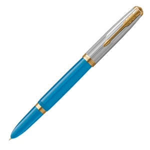 Parker Royal töltőtoll 51 Premium Türkiz Kék, Arany Klipsz 2169
