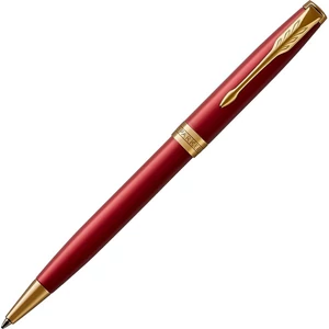 Parker Sonnet golyóstoll Kék, Piros Arany klipsz,Sonnet Royal