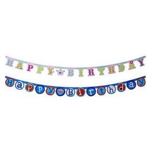Party banner felirat Happy Birthday 175cm