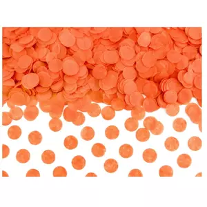 Party dekor konfetti 15g, narancs