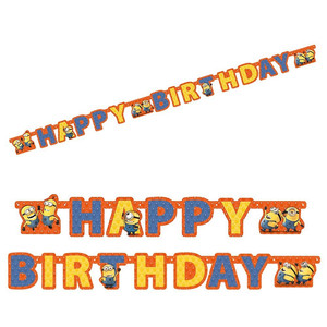Party banner dekor Minions 1, 8mx15cm R997977