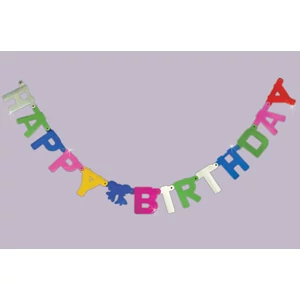 Party banner Happy Birthday 140cm Office Point