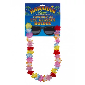 Party kiegészítő Hawaii virágfűzér szemüveg dísz