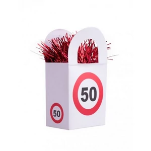 Party Lufi súly Behajtani tilos sebességkorlátozó 50 év 