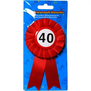 Party Party kitűző 40. szülina 40-es számos sebességkorlátozós szalagos Lépd át a határt szülinapi parti Party k