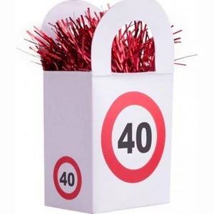 Party Lufi súly Behajtani tilos sebességkorlátozó 40 év