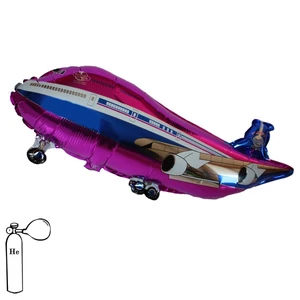 Party Lufi fólia 78cm Repülő, Lila nagyforma