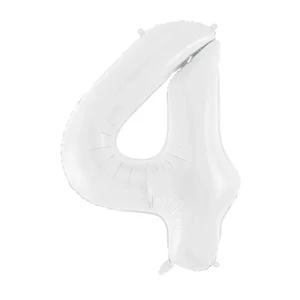 Party Lufi fólia 86cm 4.szám fehér színű