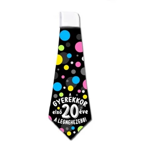 Party nyakkendő A gyerekkor első 20 éve NY109