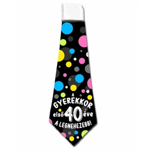 Party nyakkendő A gyerekkor első 40 éve NY111
