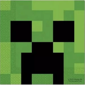 Party szalvéta Minecraft, 20db/csomag 33x33cm