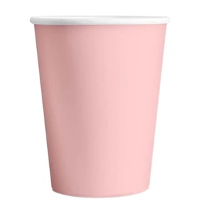 Party pohár papír 220ml rózsaszín 6db/csomag