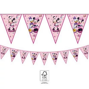 Party banner dekor zászló fűzé Minnie Junior