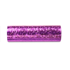 Party szerpentin lila, hologramos 18db/csomag 3,8m