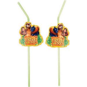 Party szívószál 24cm Jungle Book R552137