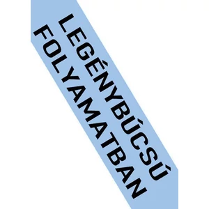 Party vállszalag legénybúcsúra legénybúcsú folyamatban