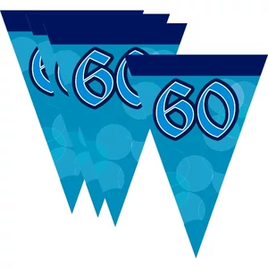 Party banner évszámos 60-as számmal