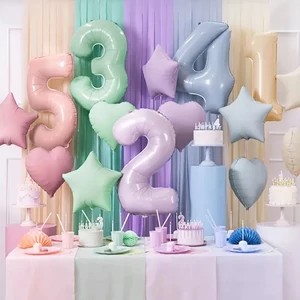 Partylufi fólia 45 cm, halvány lila 