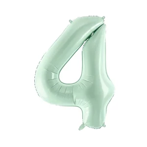 Partylufi fólia 4. szám 72 cm, világos zöld 