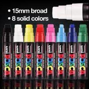 Decormarker UNI-BALL Posca PC-8k barna marker, filctoll