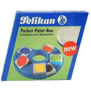 Vízfesték 6 Pelikan 6 színű Pocket Paint Box iskolaszezonos termék