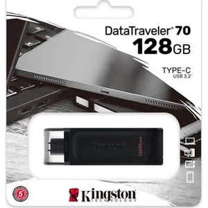 Pendrive 128GB Kingston USB-C, DataTravel 70 