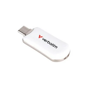 Pendrive 256GB USB-C 3.2 Gen1 VERBATIM Plectra" fehér