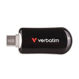 Pendrive 64GB USB-C 3.2 Gen1 VERBATIM Plectra" fekete