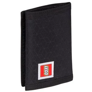 Pénztárca LEGO tépőzáras Bricks", fekete-mintás