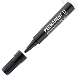 Alkoholos marker 11 fekete C 3mm kerek hegyű alkoholos filc alkoholos marker, filc