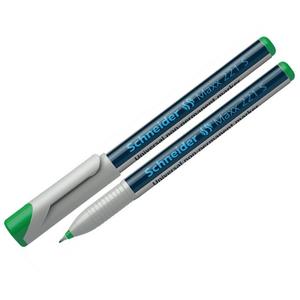 Alkoholmentes marker Schneider Maxx 220 S' 0,4mm OHP tűhegyű zöld Írószerek SCHNEIDER 112504