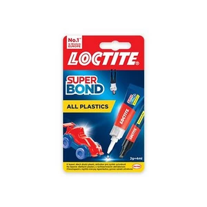 Pillanatragasztó gél 2g + 4ml HENKE Loctite Super Bond Plastik