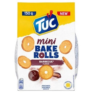 Pirított kenyérkarika 150 g TUC Mini Bake Rolls barbecue