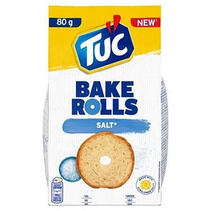Pirított kenyérkarika 80 g TUC Bake Rolls sós