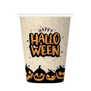 Pohár papír 210ml Halloween 