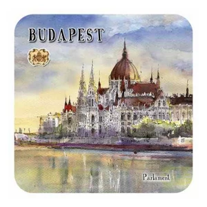 Poháralátét parafa 1db-os, Budapest