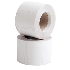 Polccímke thermo 38×55mm nem öntapadó 600db/tekercs fehér