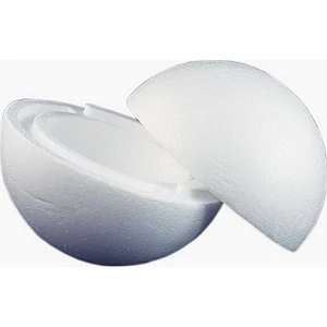 Hungarocell gömb 18cm polisztrol gömb két részes Hungarocell