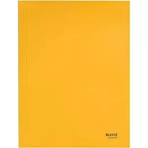 Pólyás dosszié Leitz A4 karton, Recycle, sárga