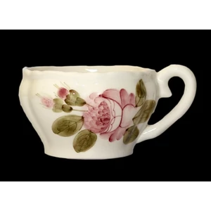 Csésze teás Porcelán 3dl Romantik rózsás kézzel festett
