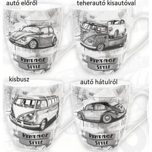 Porcelánbögre 550ml Vintage Style