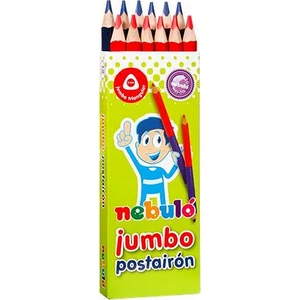 Postairon piros-kék Nebulo Jumbo háromszögletű vastag Iskolaszerek NEBULO JRNB-TR-1